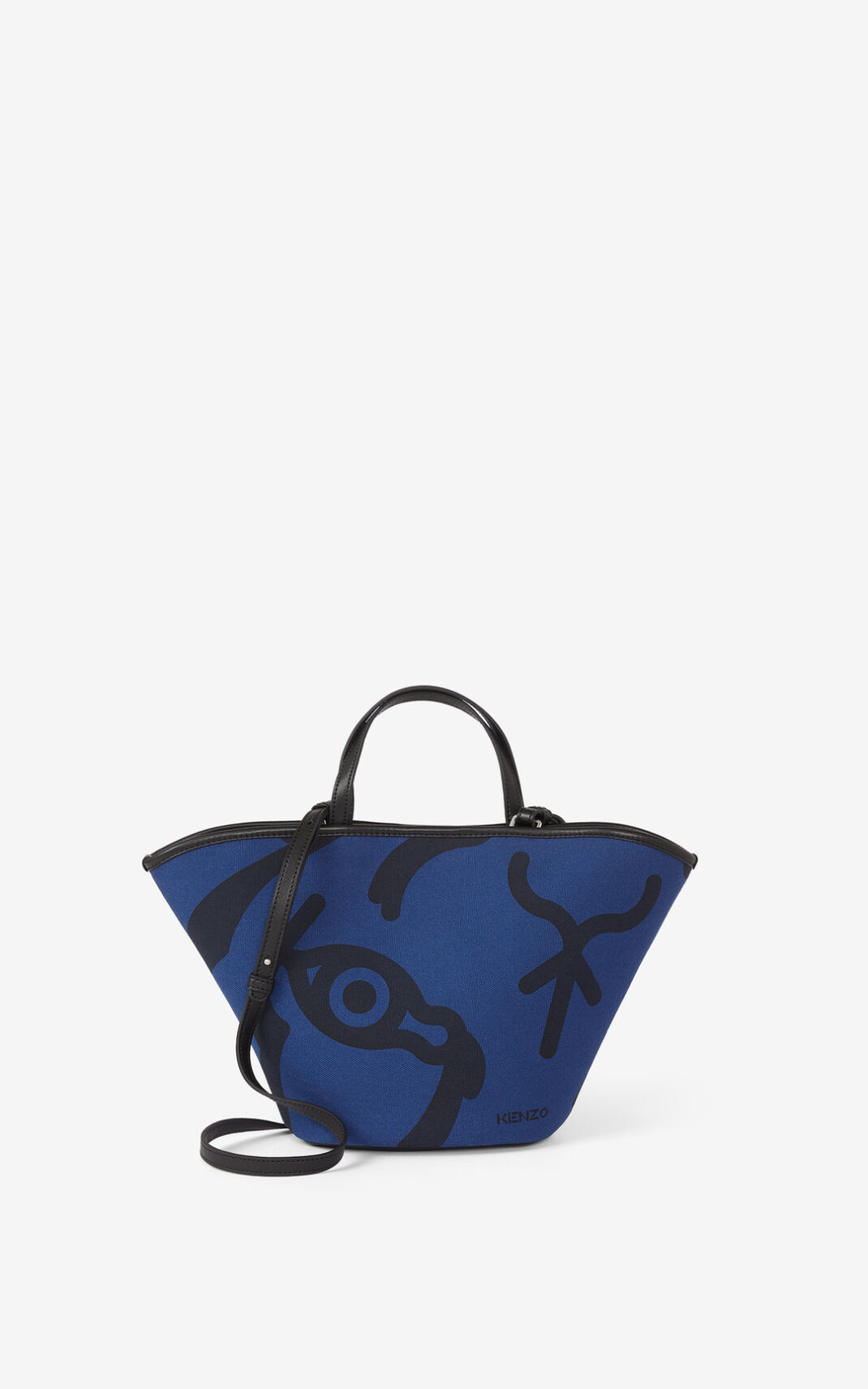 Bolso Shopping Kenzo Small Arc Lona Mujer Azules WAP934075